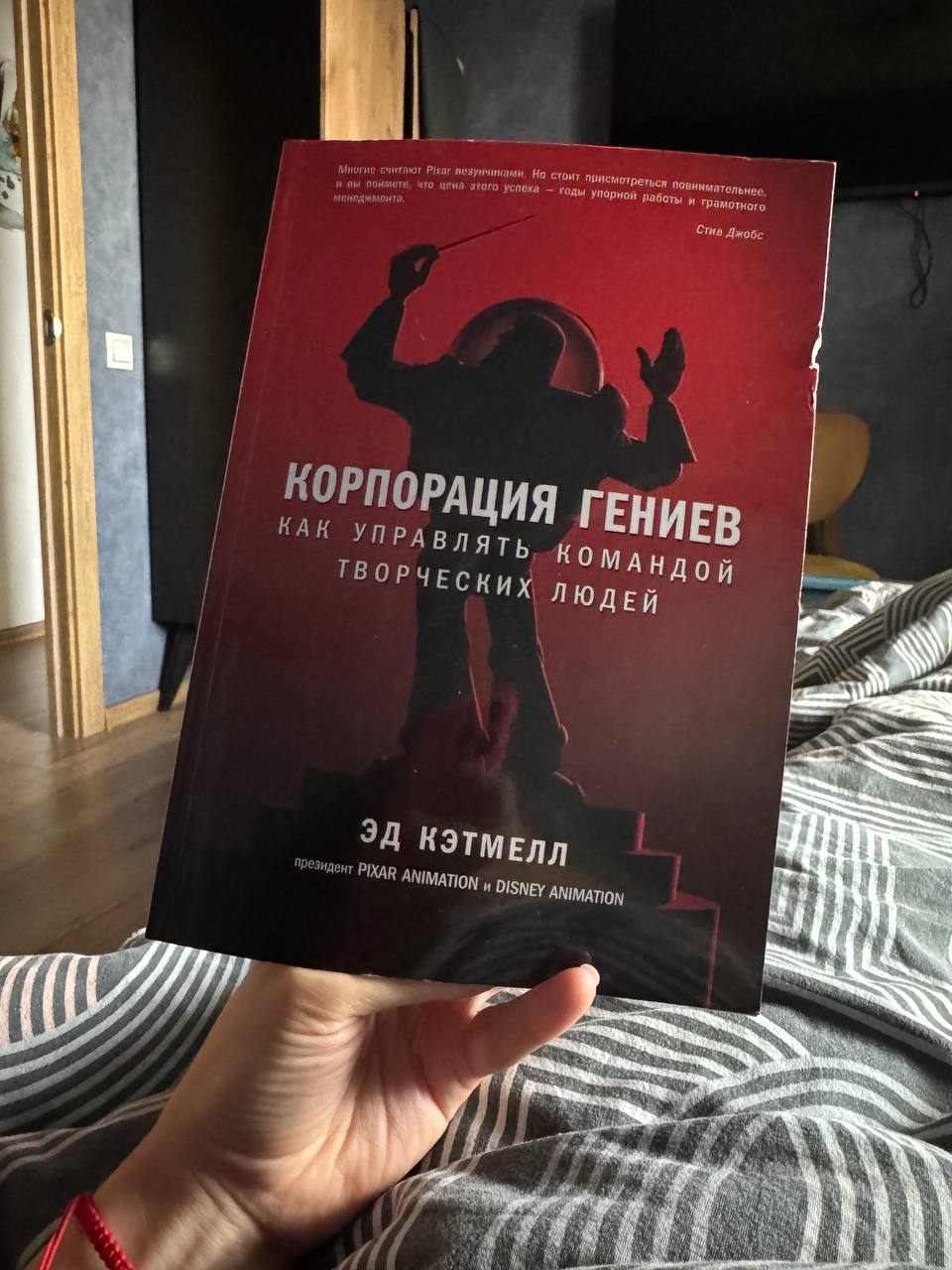Пока я валяюсь с температурой 40 и дичайшей ангиной (пора избавляться от миндалин, ей богу, невозможно с этим жить).
Так вот, я начала читать книгу, вы её как раз видите на фото | Сетка — социальная сеть от hh.ru