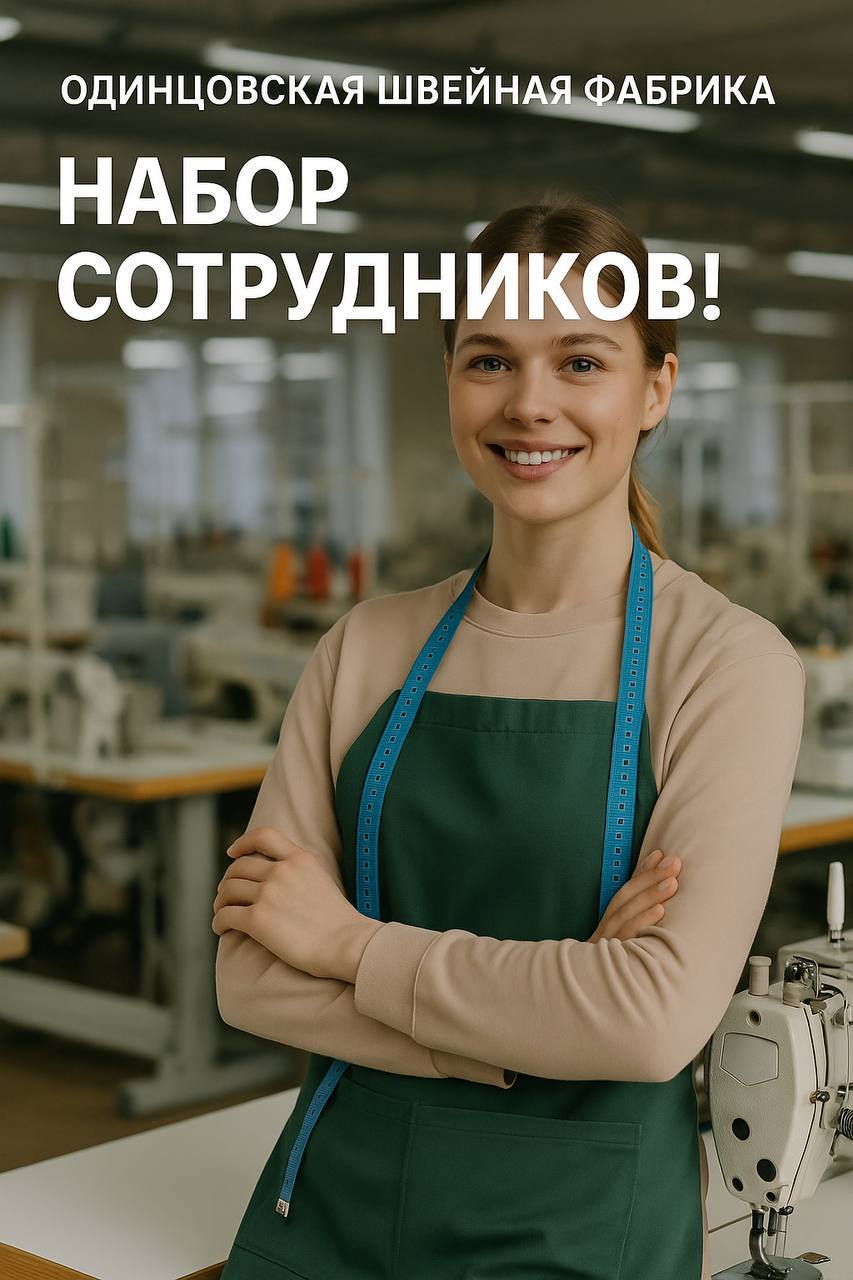 👕 Одинцовская швейная фабрика набирает сотрудников!
📌 Вакансии (зарплата на руки):
• 🚚 Грузчики — 80 000–140 000 ₽
• 📦 Комплектовщики — 100 000–170 000 ₽
• 🗄 Кладовщики — от 100 000 ₽
• 🔧 Механики на ... | Сетка — социальная сеть от hh.ru