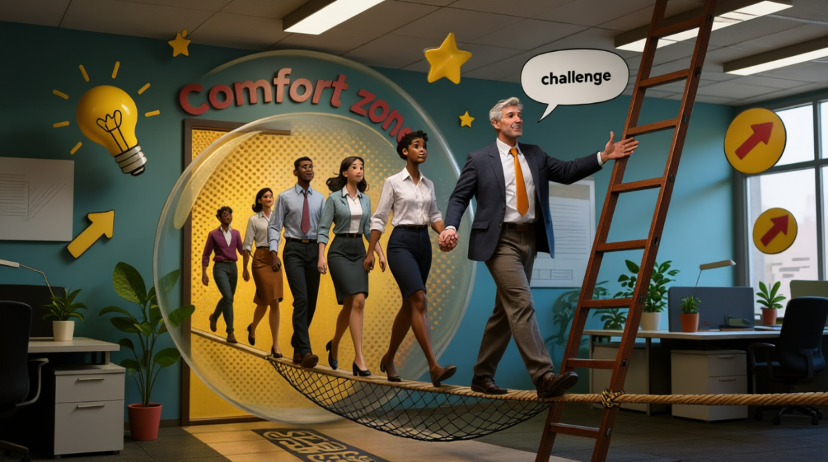 Из зоны комфорта - в зону прогресса | Сетка — социальная сеть от hh.ru