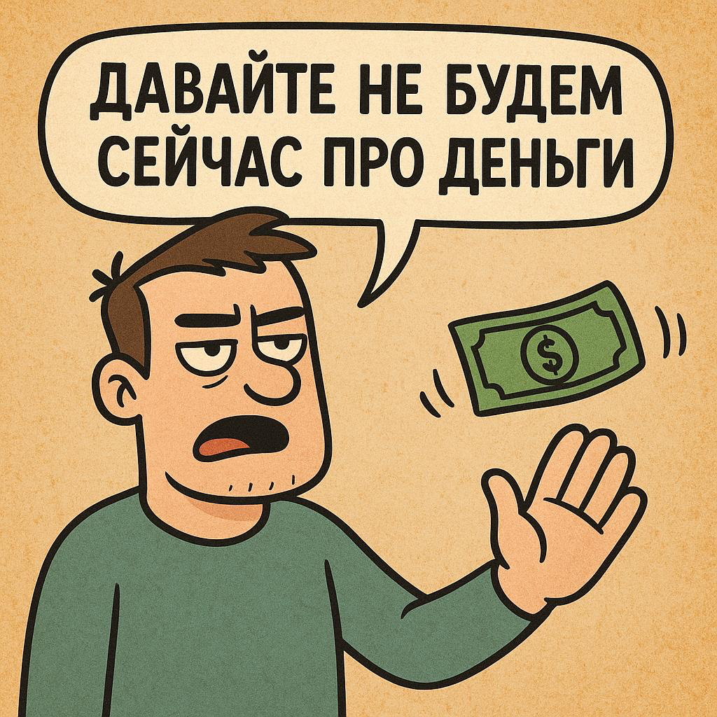 💸 «ДАВАЙТЕ НЕ БУДЕМ СЕЙЧАС ПРО ДЕНЬГИ» – КЛАССИКА ЖАНРА | Сетка — социальная сеть от hh.ru