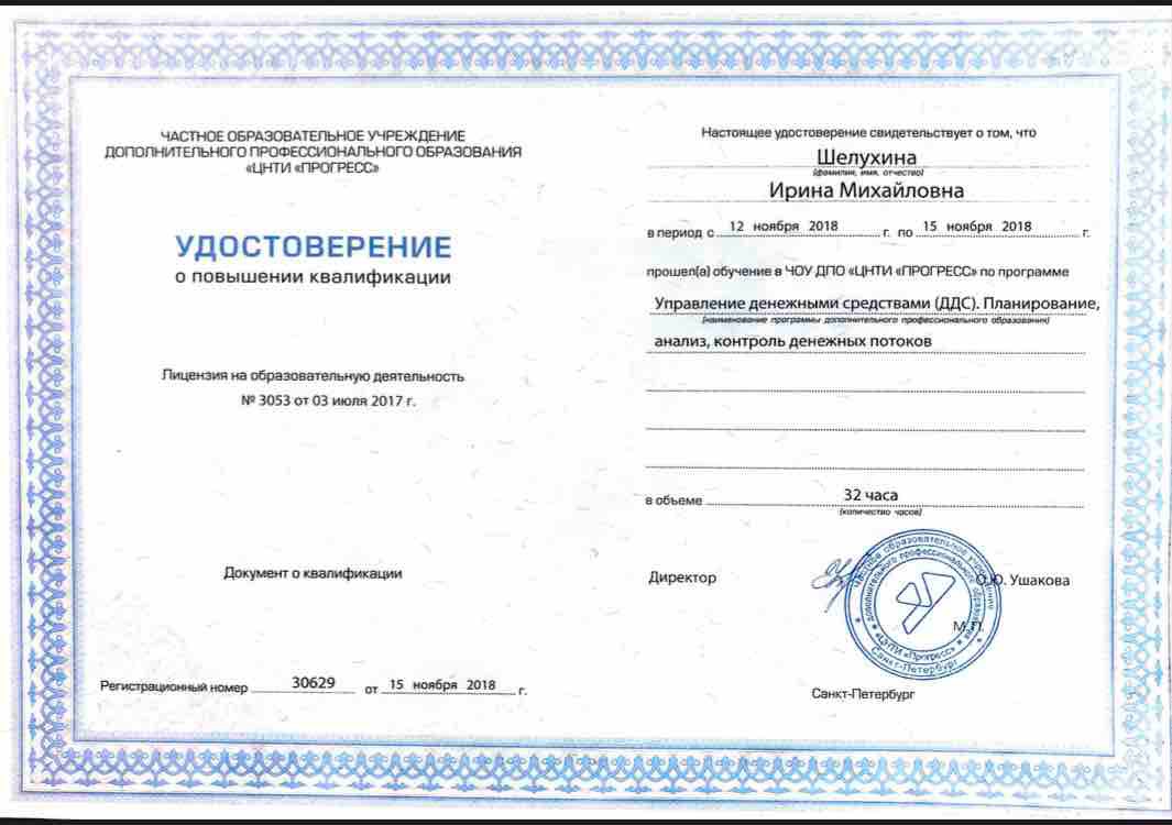 Ирина Шелухина