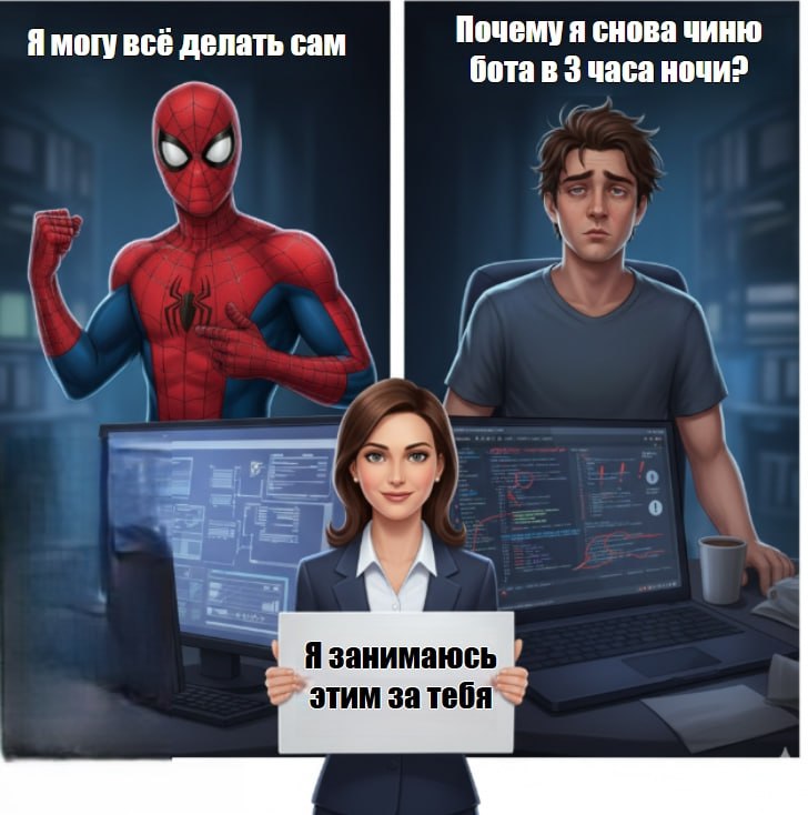 «А если бот сломается?», «А если я уже пробовала?», «А если я ничего не понимаю?»
Знакомые вопросы?
Их мне задают почти каждый день | Сетка — социальная сеть от hh.ru