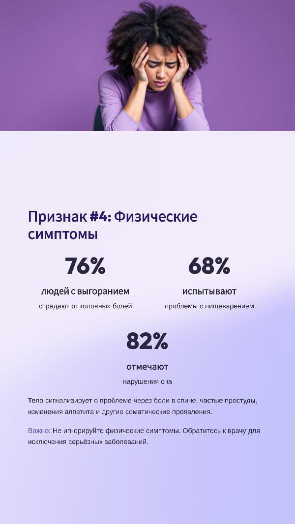 🔥 5 признаков выгорания, которые нельзя игнорировать | Сетка — социальная сеть от hh.ru