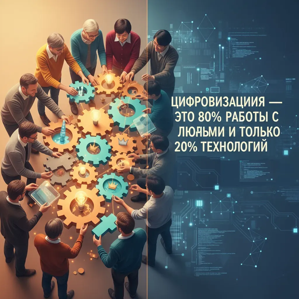 Цифровизация — это не про компьютеры. Это про людей. | Сетка — социальная сеть от hh.ru