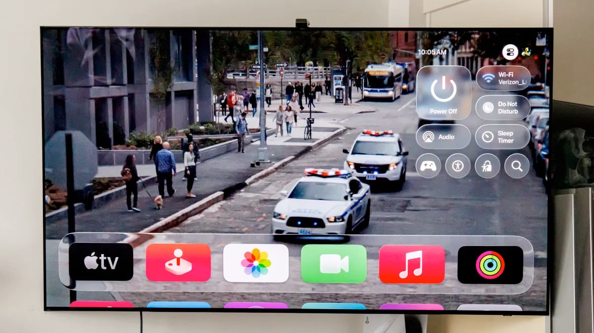 Apple TV 4K получил обновление до tvOS 26
Что там нового
— Liquid Glass. Да, и сюда тоже затащили
— Новый интерфейс центра управления | Сетка — социальная сеть от hh.ru