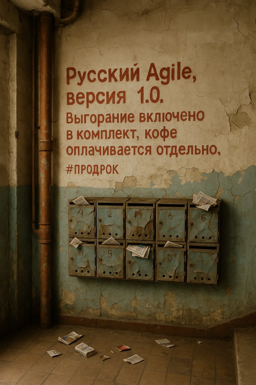 В России постановка задачи звучит просто: "умри, но выполни".
Ни ресурсов, ни времени, ни смысла - но сделай.
Ты должен гореть ярко, с хрустом и искрами, чтобы все вокруг могли погреться о твой костер | Сетка — социальная сеть от hh.ru