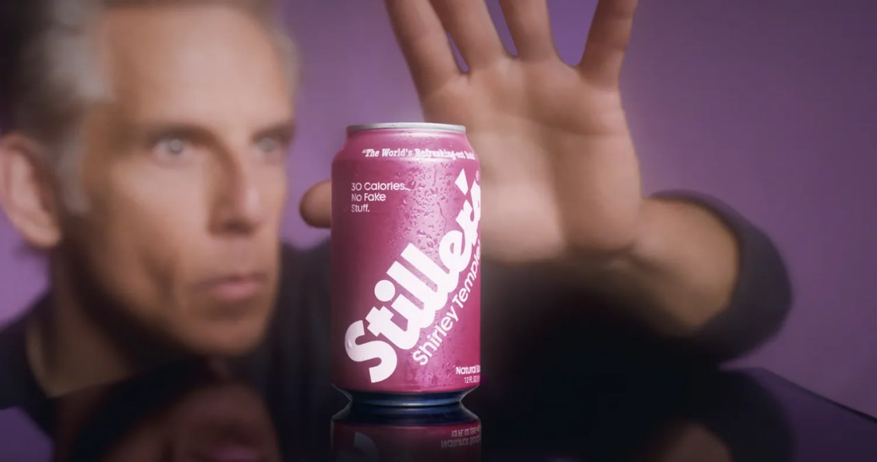 Режиссёр «Разделения» Бен Стиллер запустил собственную газировку Stiller's Soda. В стартовую линейку войдут три вкуса: рутбир, лимон-лайм и «Ширли Темпл» | Сетка — социальная сеть от hh.ru