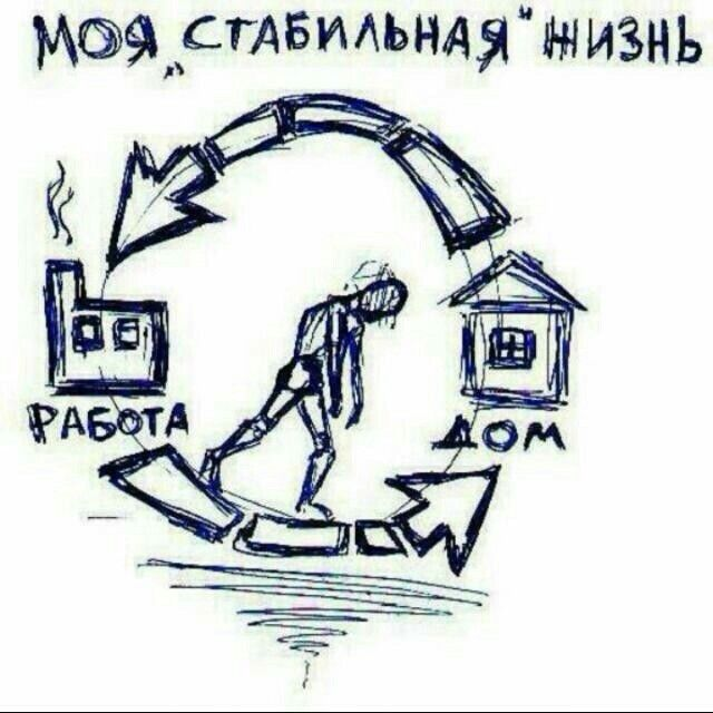 Жизнь по кругу.
🕰Андрей просыпается в 6:45. Телефон вибрирует и мигает, как будто это не будильник, а приказ.
Он автоматически встаёт, ставит чайник, смотрит в окно — серое небо, одинаковые крыши | Сетка — социальная сеть от hh.ru