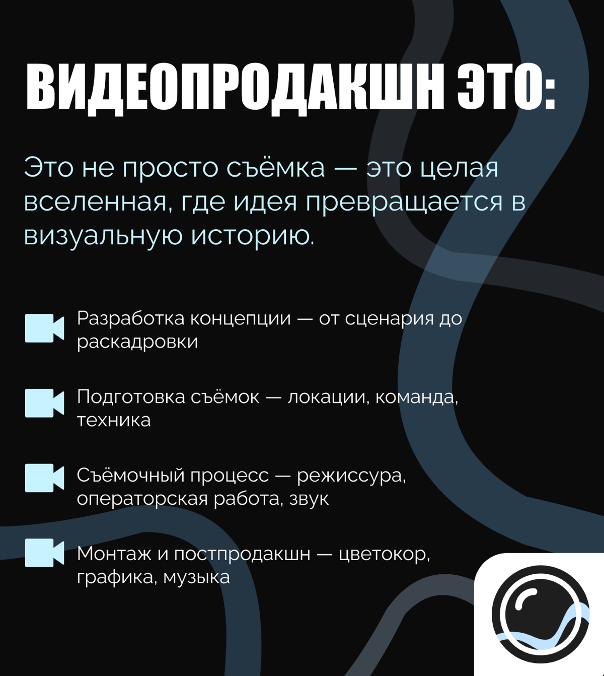 Что такое видеопродакшн? | Сетка — социальная сеть от hh.ru