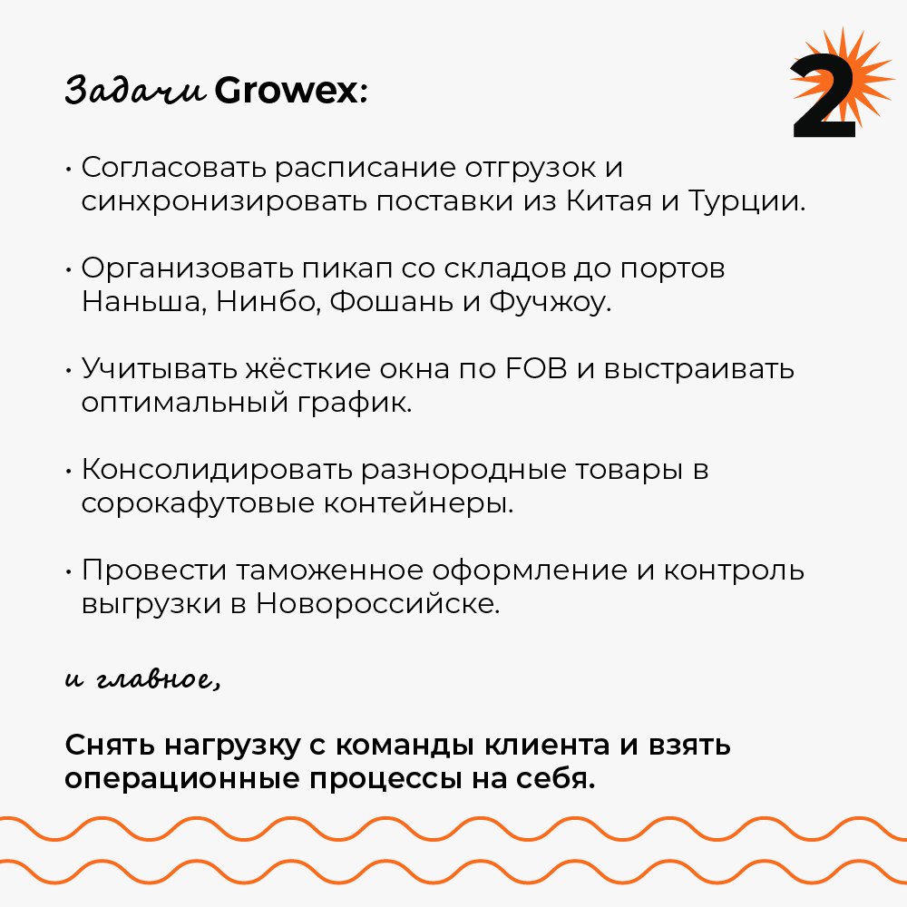 🚢 Подвезли новый кейс.
Ничего необычного — просто регулярные поставки из Китая и Турции в Россию.
Чёткий график, пикап со складов, жёсткие окна по FOB, консолидация грузов и таможенное оформление | Сетка — социальная сеть от hh.ru