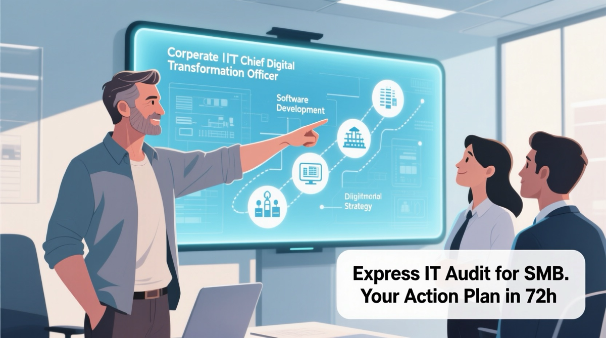 Экспресс-аудит ИТ для малого и среднего Бизнеса | Сетка — социальная сеть от hh.ru