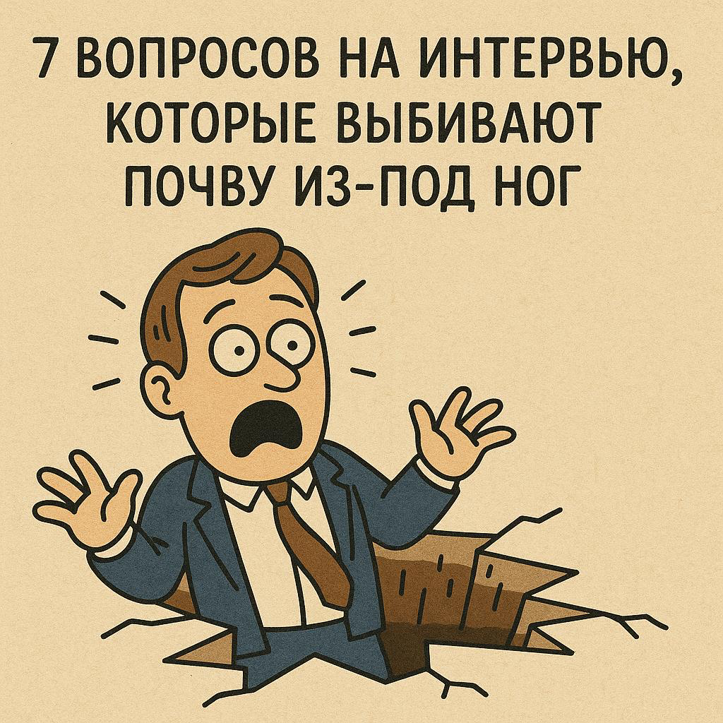 7 ВОПРОСОВ НА ИНТЕРВЬЮ, КОТОРЫЕ ВЫБИВАЮТ ПОЧВУ ИЗ-ПОД НОГ | Сетка — социальная сеть от hh.ru