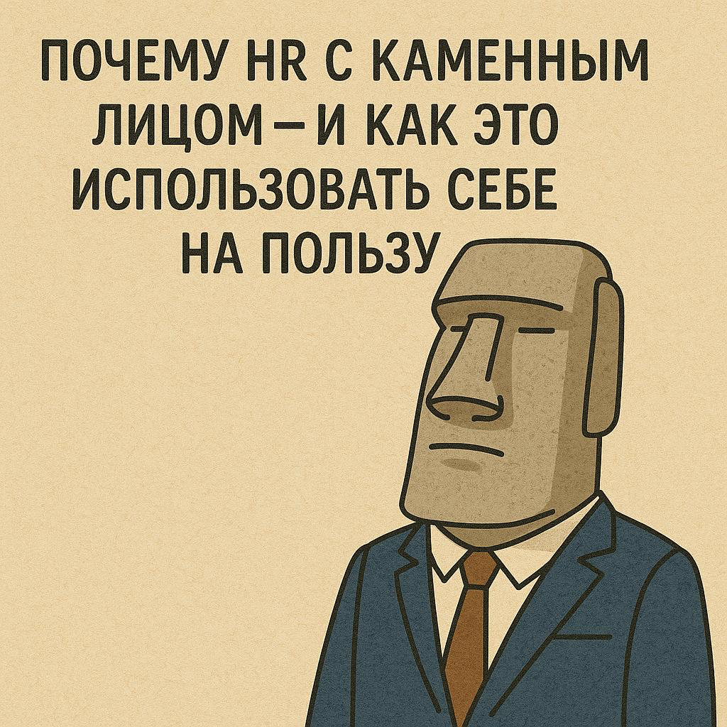 😐 Почему HR с каменным лицом – и как это использовать себе | Сетка — социальная сеть от hh.ru
