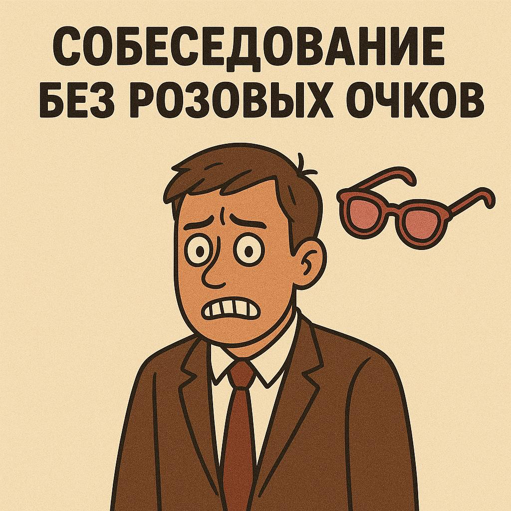 😬 СОБЕСЕДОВАНИЕ БЕЗ РОЗОВЫХ ОЧКОВ | Сетка — социальная сеть от hh.ru