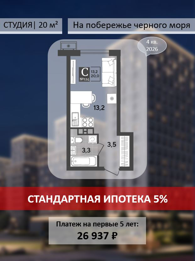 👍🏻 Стандартная ипотека - 5% | Сетка — социальная сеть от hh.ru