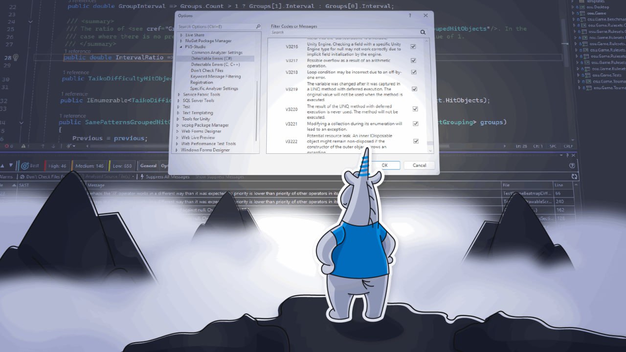 Продолжаем изучать использование PVS-Studio для бесплатных (и не только) проектов | Сетка — социальная сеть от hh.ru