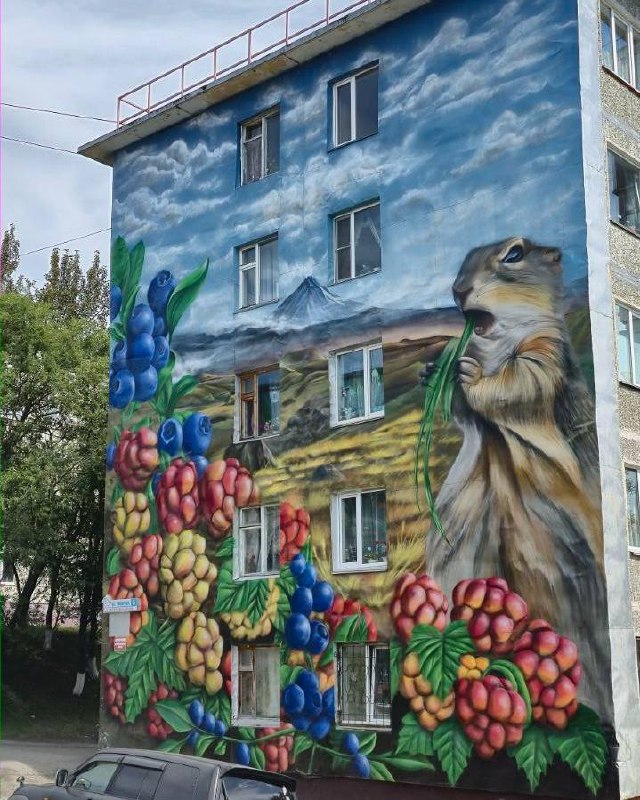 Муралы нашего города 🌆 | Сетка — социальная сеть от hh.ru