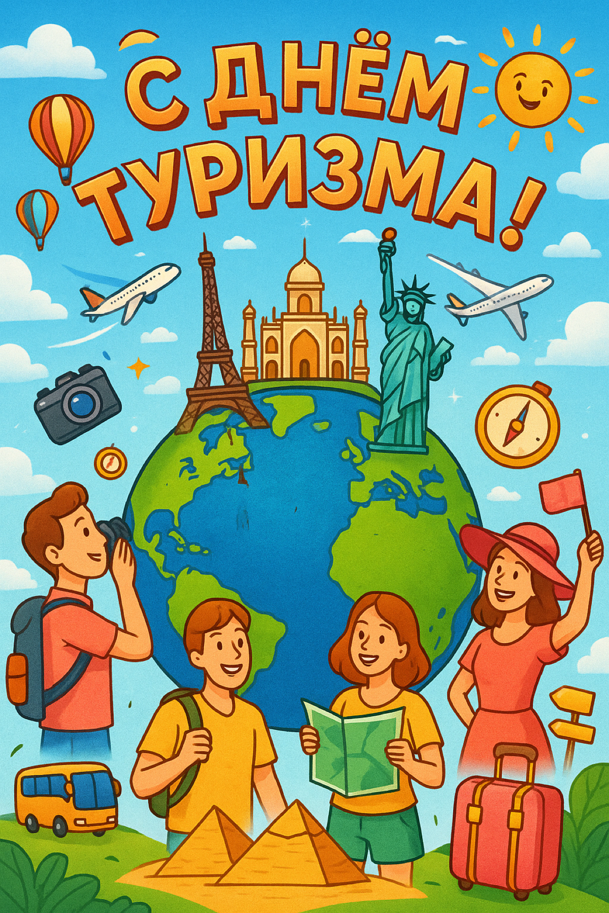 С Днём Туризма!🌎 | Сетка — социальная сеть от hh.ru