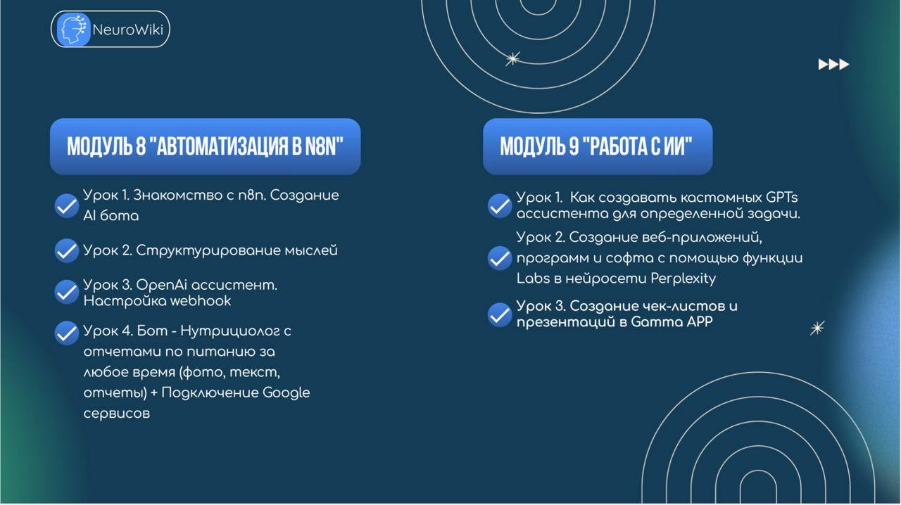 ДОСТУП К ВЫСШЕЙ ШКОЛЕ ИИ ОТКРЫТ 🏫
Для самых быстрых участников эфира я подготовил специальные условия
❗️Скидки вплоть до -50%❗️
Это комплексная работа с нашим личным взаимодействием под моим крылом | Сетка — социальная сеть от hh.ru