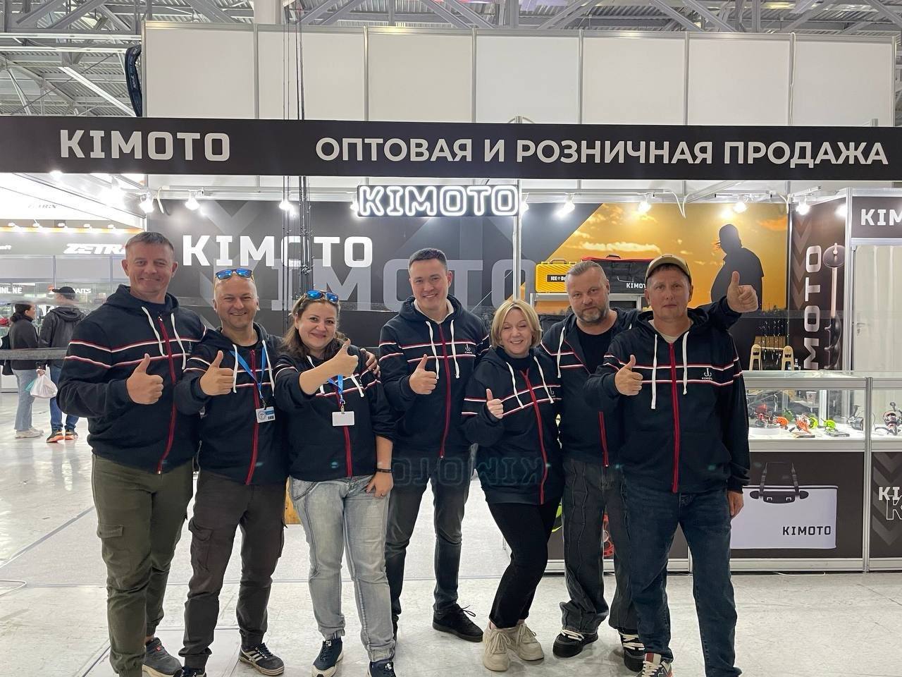 Вот и подошла к концу выставка «Мир охоты и рыбалки» в Москве
Фуух, выдохнули после выставки и погнали работать дальше | Сетка — социальная сеть от hh.ru