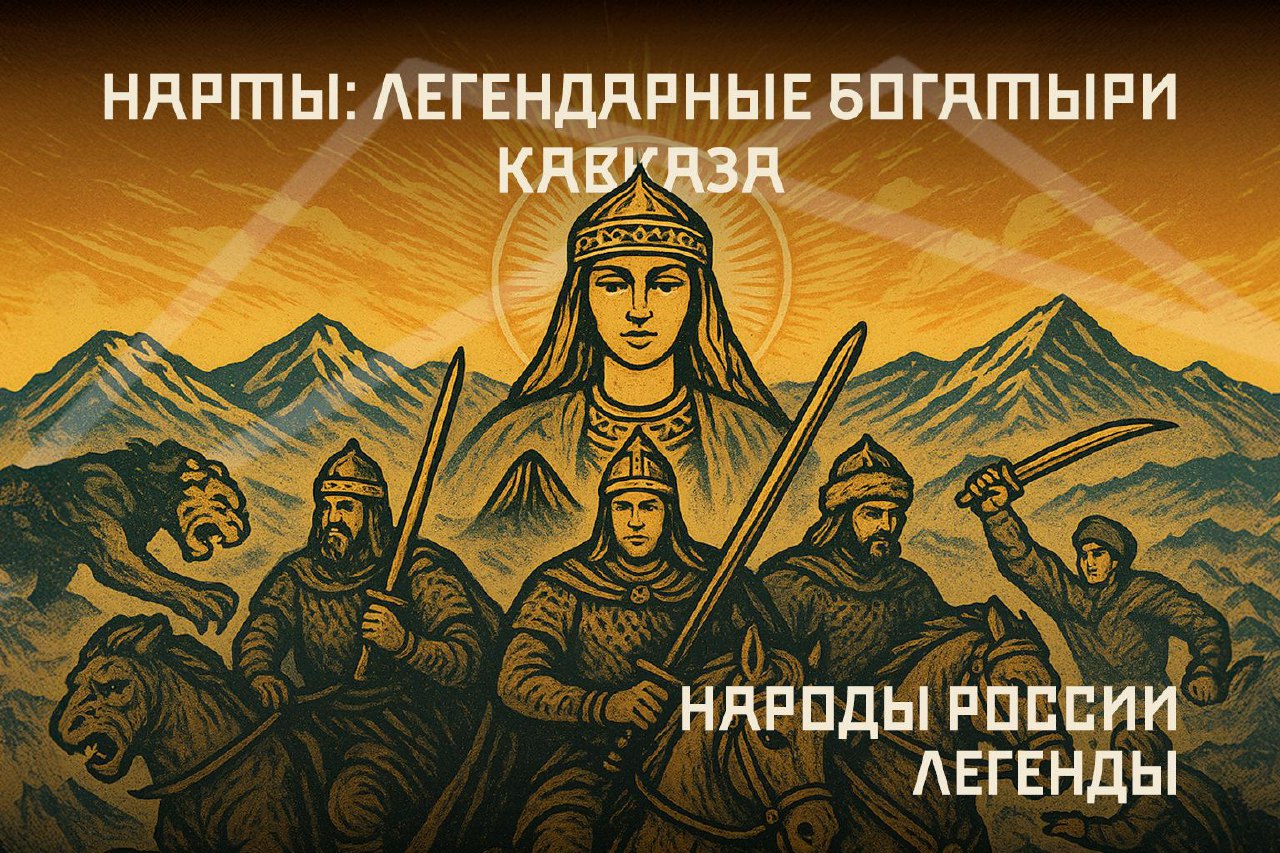 Нарты: легендарные богатыри Кавказа
Даже те, кто никогда не читал легенды и мифы горного края, держа в руках бутылку нарзана, знают, что это напиток богатырей-нартов, в силе и величии которых нет прич... | Сетка — социальная сеть от hh.ru