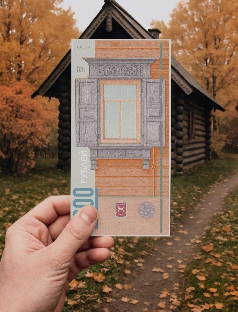 Какими красивыми могли бы быть Российские деньги, если бы к их дизайну допустили российских дизайнеров ❤️‍🔥
#котизаи встретила невероятную красоту! 😍 не могу не поделиться!
Отлично выражает русскую ку... | Сетка — социальная сеть от hh.ru