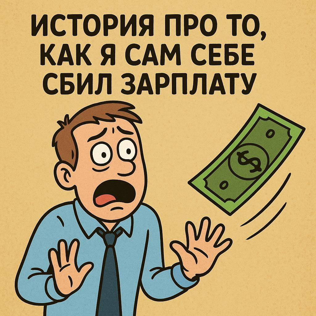 🎤 ИСТОРИЯ ПРО ТО, КАК Я САМ СЕБЕ СБИЛ ЗАРПЛАТУ | Сетка — социальная сеть от hh.ru