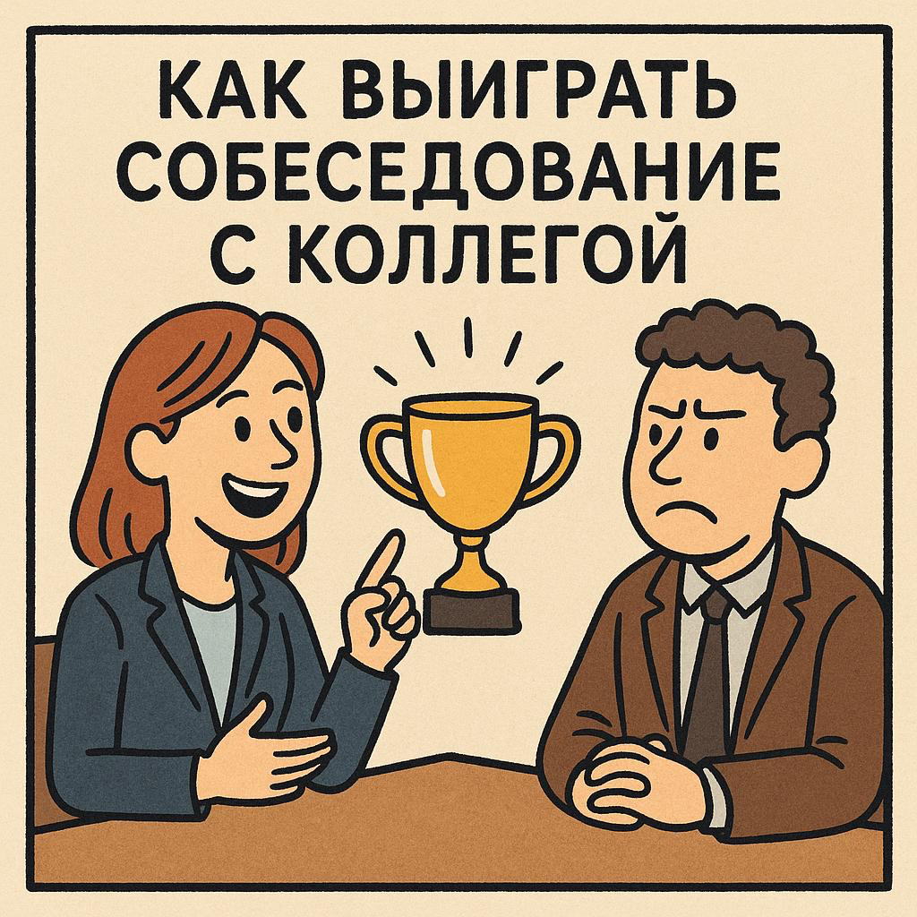 🏆 КАК ВЫИГРАТЬ СОБЕСЕДОВАНИЕ С КОЛЛЕГОЙ | Сетка — социальная сеть от hh.ru