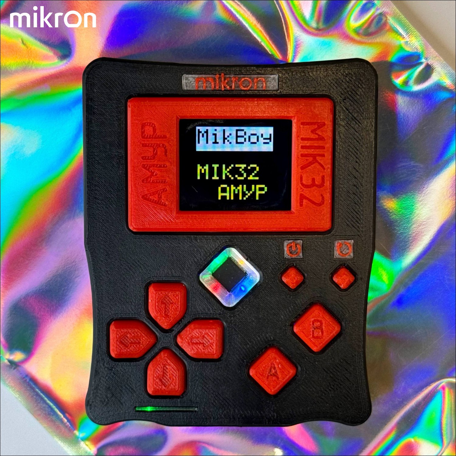 ✔️Амур в игре: Микрон представляет отечественную игровую консоль на форуме «Микроэлектроника 2025»
✨На форуме «Микроэлектроника 2025» Микрон представляет отечественную игровую консоль MikBoy на базе M... | Сетка — социальная сеть от hh.ru