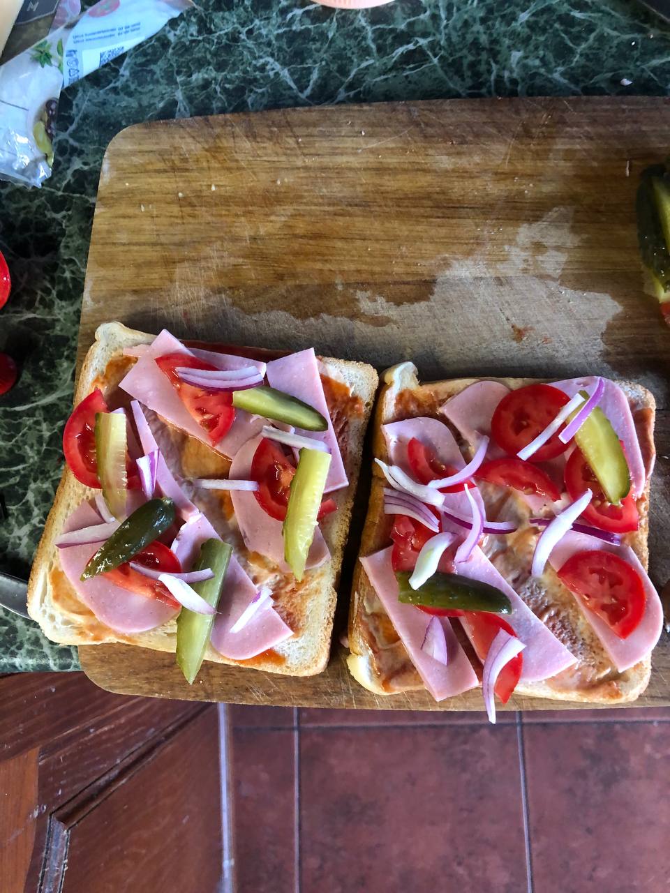 домашние 🥪, максимально пыталась сделать их пп🤣 но с этим хлебом….. | Сетка — социальная сеть от hh.ru
