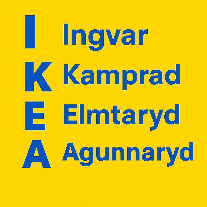 IKEA: Не просто мебель, а философия жизни.
Присаживайтесь — погружайтесь вместе со мной.
👶🏼 С чего всё началось?
В 5 лет Ингвар уже вёл первый бизнес | Сетка — социальная сеть от hh.ru