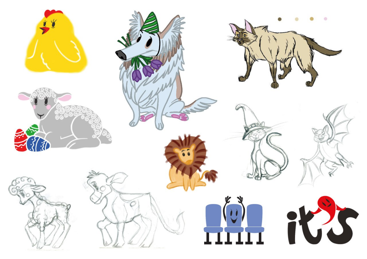 Разработка авторских иллюстраций для медиа, книг и соцсетей. | Сетка — социальная сеть от hh.ru