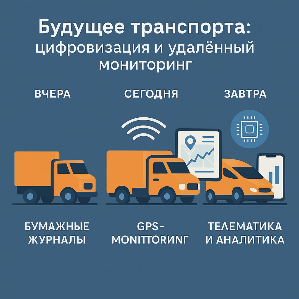 🚀 Будущее транспорта: цифровизация и удалённый мониторинг
Сегодня транспорт — это уже не просто «колёса и мотор» | Сетка — социальная сеть от hh.ru