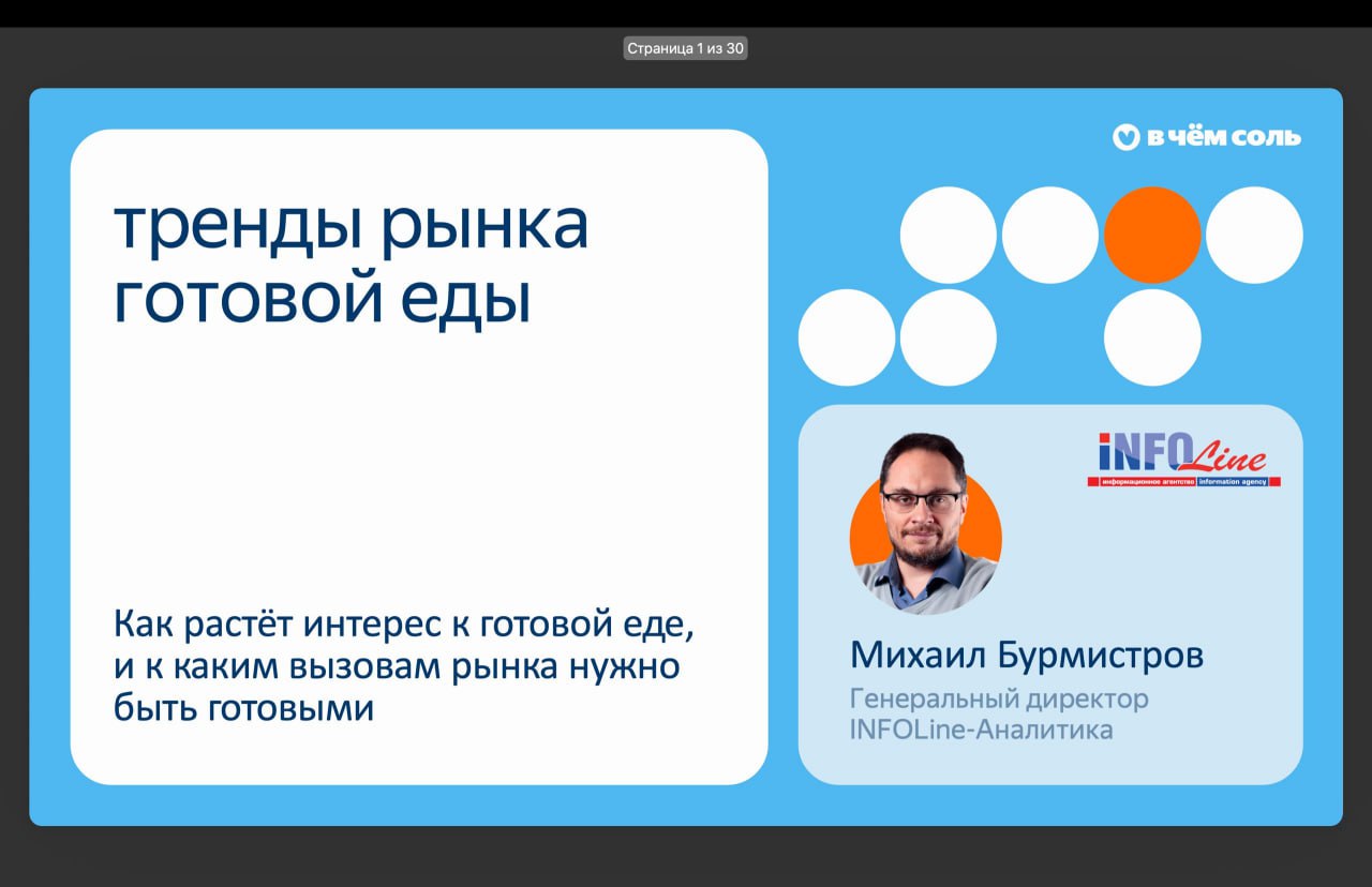 ⚡️ Тренды рынка готовой еды. Как растет интерес к готовой еде и к каким вызовам рынка нужно быть готовыми
Рынок готовой еды и общепита в России меняется на глазах — и цифры это подтверждают | Сетка — социальная сеть от hh.ru