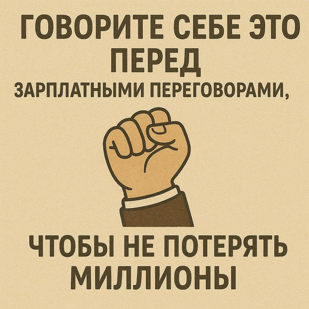 🚀 ГОВОРИТЕ СЕБЕ ЭТО ПЕРЕД ЗАРПЛАТНЫМИ ПЕРЕГОВОРАМИ | Сетка — социальная сеть от hh.ru