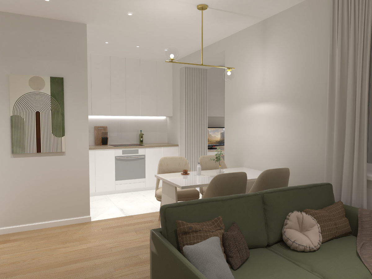 📍ДИЗАЙН ИНТЕРЬЕРА КВАРТИРЫ (40 КВ.М), ГОРОД БАЛАШИХА | Сетка — социальная сеть от hh.ru