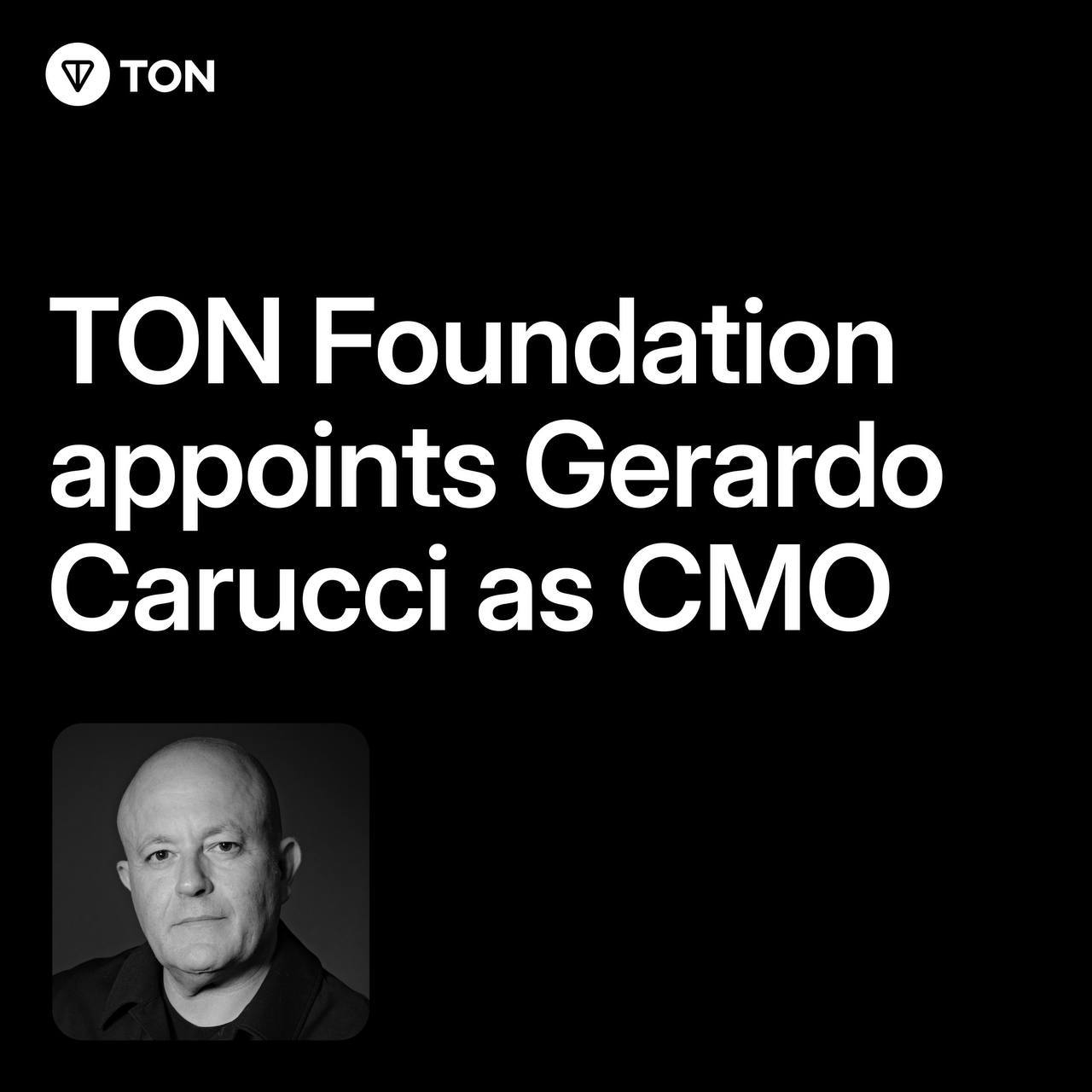 🤑 Ton Foundation назначили Жерардо Каруччи, бывшего ТОПа из Apple и Nike, на должность CMO (главного маркетингового директора).
Прям очень неожиданная новость 🙂 | Сетка — социальная сеть от hh.ru