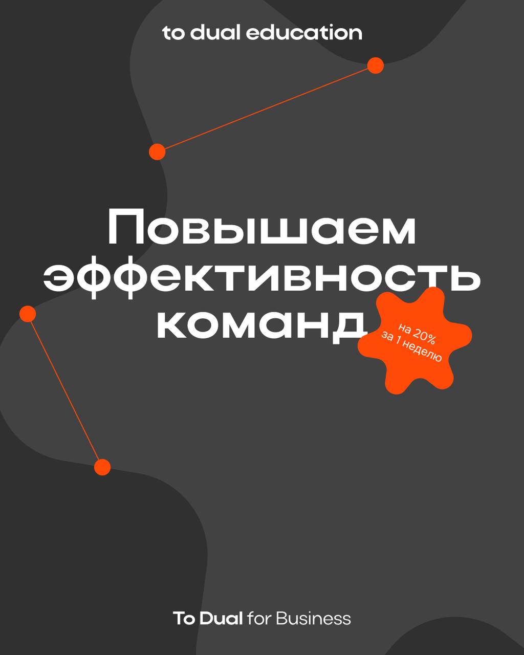 Всё, что вам нужно сделать, — это обратиться к команде To Dual Education 🪧
Дальше дело за нами | Сетка — социальная сеть от hh.ru
