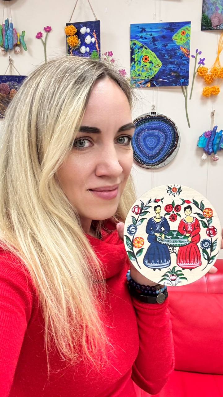 Сегодня снова наслаждалась творчеством. Городецкая роспись ❤️ | Сетка — социальная сеть от hh.ru