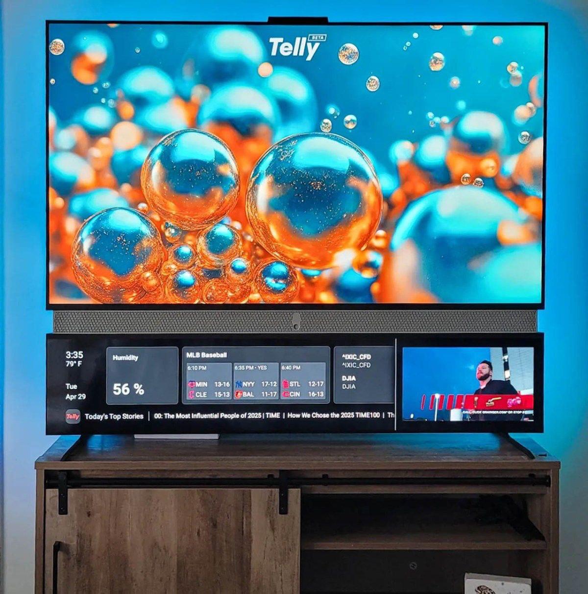 Зумеры придумали бесплатный телевизор: стартап Telly раздает Smart TV всем желающим. Но придется целыми днями смотреть рекламу | Сетка — социальная сеть от hh.ru