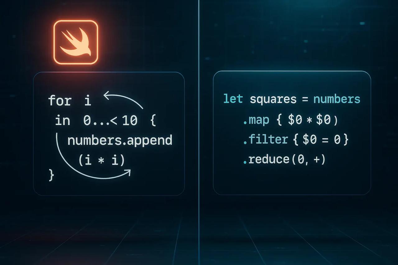 Что произойдет, если заменить каждый цикл For в Swift на map, filter и reduce?
Каждый разработчик Swift обожает хороший цикл for. Это наш хлеб насущный. Нужно перебрать числа? Цикл for | Сетка — социальная сеть от hh.ru
