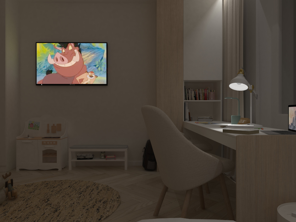 ☀️  Интерьер детской комнаты (19 кв.м.). Санкт-Петербург | Сетка — социальная сеть от hh.ru