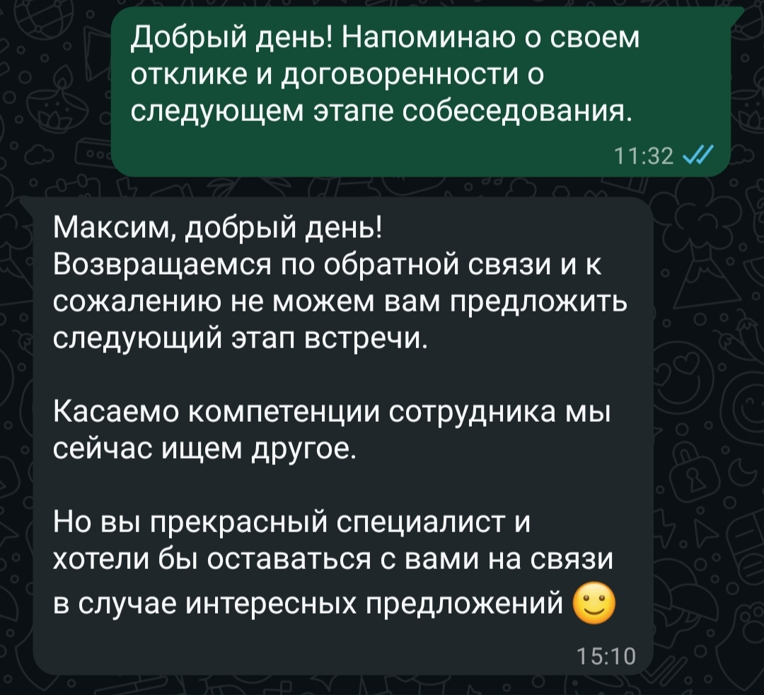"Вы нам подходите" | Сетка — социальная сеть от hh.ru