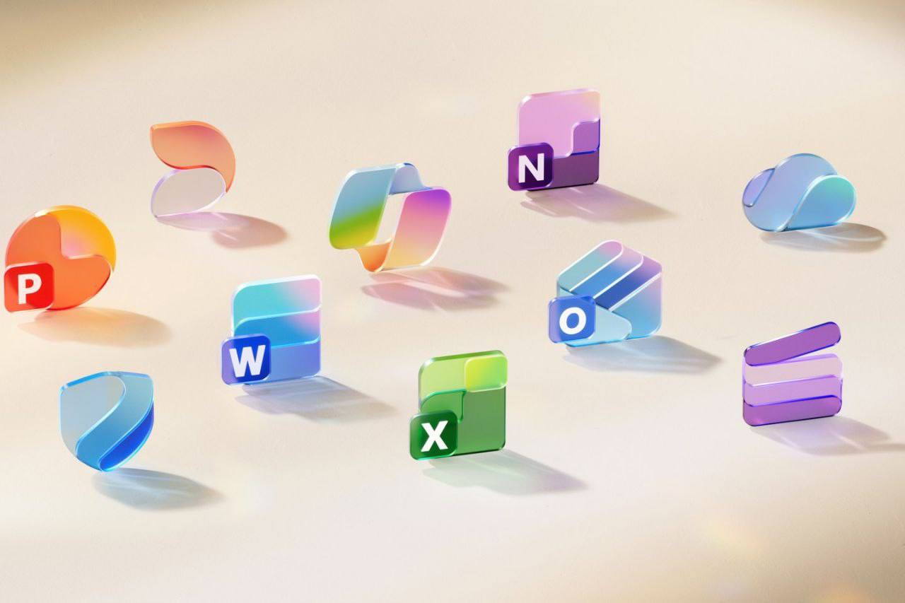 Liquid Glass на минималках
Microsoft показали новые иконки своих офисных приложений. Это первое обновление с 2018 года
Вообще выглядит бодро. Мне дико нравятся все вот эти стекляшки и матовые штучки | Сетка — социальная сеть от hh.ru