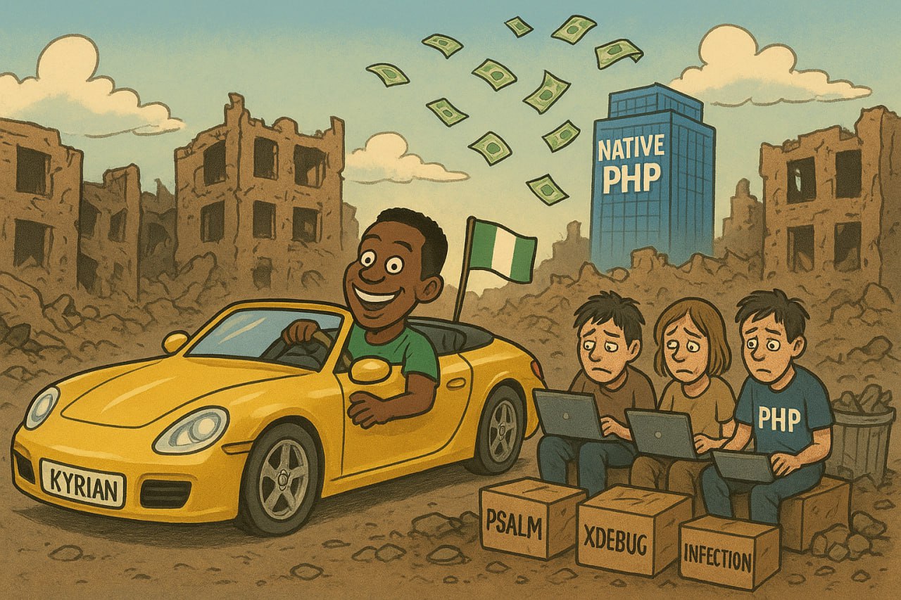 #токсикСреда в пятницу! Почему бы и нет?
Зацените пост от JetBrains: Moving PHP open source forward
JB говорит, что в следующем году будет финансово поддерживать пятерых опенсорсеров | Сетка — социальная сеть от hh.ru