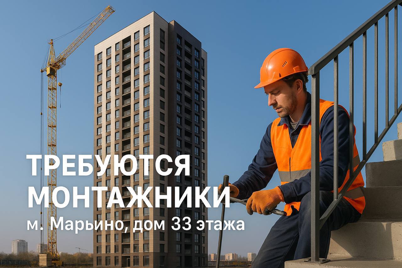 🏗️ Требуется бригада монтажников (2–3 человека)
💰 Оплата: 700 р/п | Сетка — социальная сеть от hh.ru