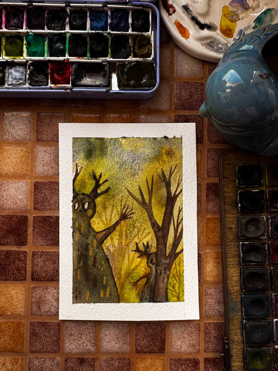 День 3/31 «Шуршащие жители леса» #inktober2025
Говорят, если зайти в самый старый лес и остановиться, можно услышать едва слышное «шур-шур-шур».
Это не просто шелест опадающей листвы | Сетка — социальная сеть от hh.ru