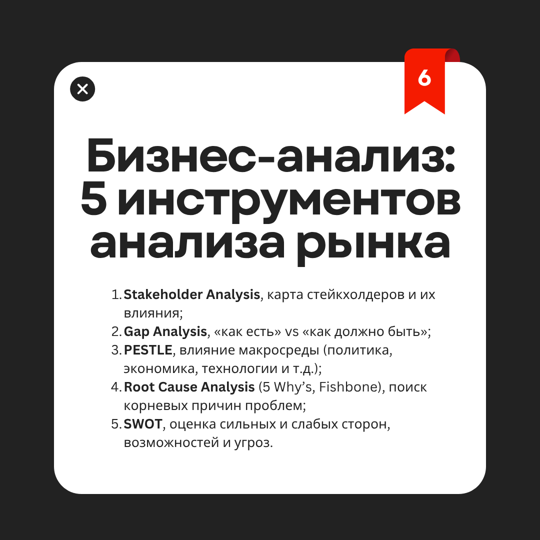 Собрала несколько карточек об анализе рынка перед запуском IT-продукта ✍️ | Сетка — социальная сеть от hh.ru
