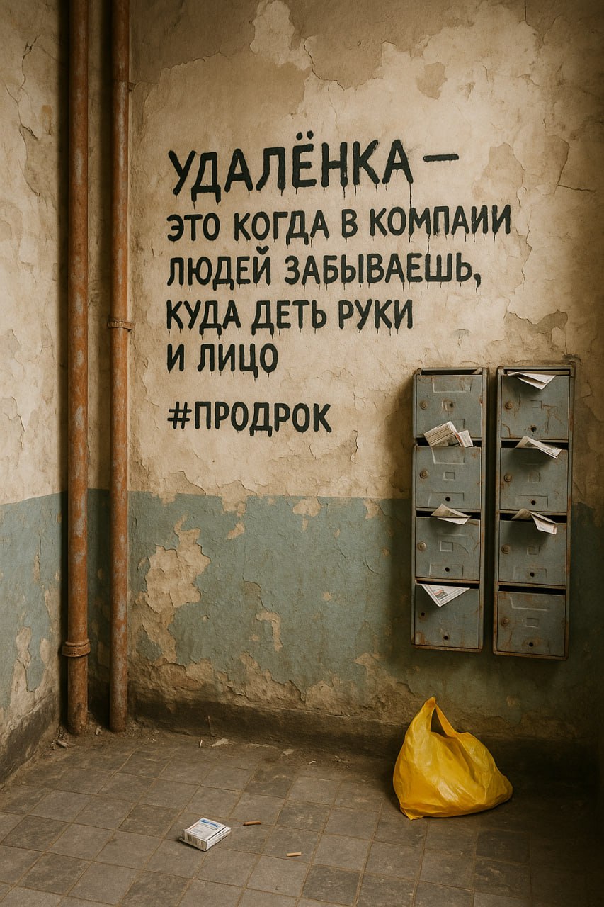 Удаленка делает людей дикими.
Сначала ты работаешь в трениках и разговариваешь только с котом, потом перестаёшь отличать будни от выходных, а себя - от пижамы | Сетка — социальная сеть от hh.ru