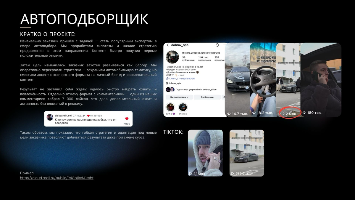 АВТОПОДБОРЩИК | Сетка — социальная сеть от hh.ru